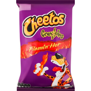 Снеки Cheetos кукурудзяні з шалено гострим смаком, 80г (5900259135360)
