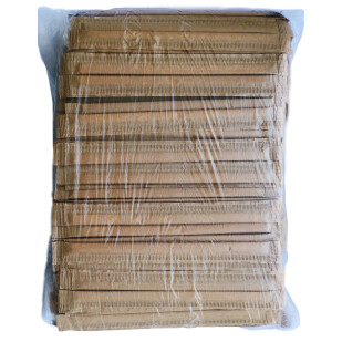 Мішалки дерев'яні в індивідуальній упаковці 140мм, 500шт/уп, шт