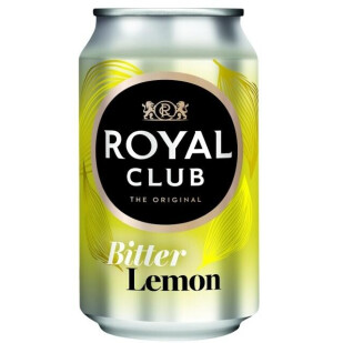 Напиток Royal Club Горький лимон б/алк газ, 0,33л (8715600233575)