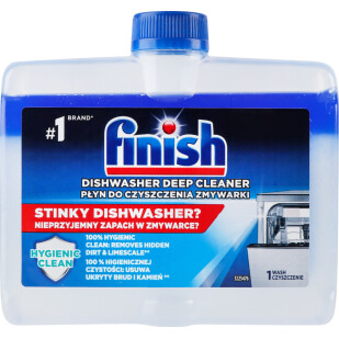 Средство чистящее Finish для посудомоечных машин Двойное действие, 250мл (8000580215025)