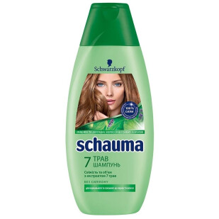 Шампунь для волос Schauma 7 трав, 250мл (4012800167612)