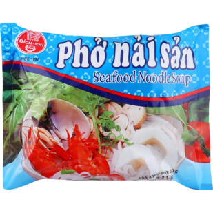 Лапша Bich-Chi рисова зі смаком морепродуктів, 60г (8934863319400)