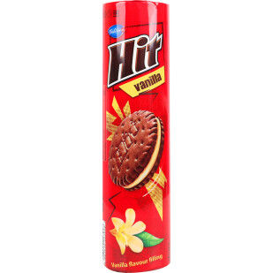 Печенье Bahlsen Hit с ванильным кремом, 220г (5901414203948)