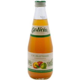 Сок Galicia яблочный неосветленный, 0,3л (4820151003097)
