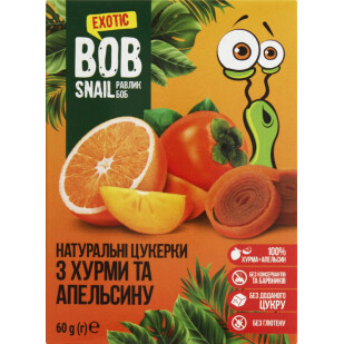 Конфеты Bob Snail хурма-апельсин, 60г (4820219343202)