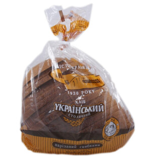 Хліб Київхліб Український нарізний в/у, 950г (4823041401379)