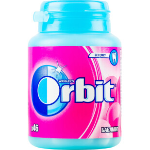 Жувальна гумка Orbit Баблмінт, 64г (4009900482417)