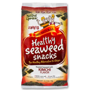 Снеки Natural Garden норі зі смаком кімчі смажені, 5г (0805554100431)