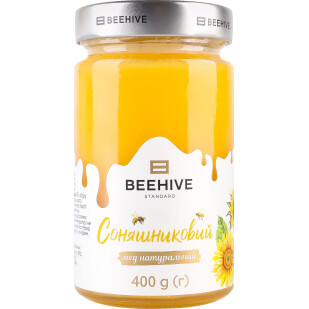 Мед Beehive соняшниковий, 400г (4820208360111)
