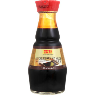Соус соєвий Golden Crown Garden темний, 150мл (6931766924696)