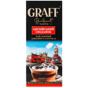 Чай черный Graff English Breakfast, 25*2г (4820279610115)