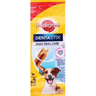 Лакомство для взрослых собак DentaStix Pedigree, 45г (5998749106877)