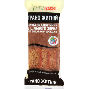 Хлеб VitoГрано Грано ржаной, 440г (4820212330018)