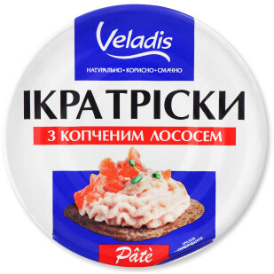 Икра трески Veladis Pate с лососем, 100г (4823097904268)