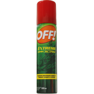 Аэрозоль от комаров Off! Экстрим, 100мл (5010182990629)