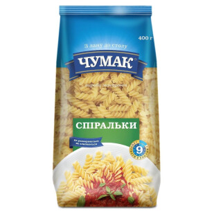 Изделия макаронные Чумак Спираль, 400г (4820156766416)