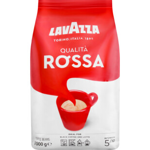 Кава в зернах Lavazza Qualita Rossо, 1кг (8000070035904)