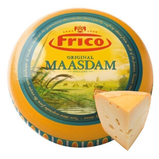 Сыр Frico Мааздам 45%, кг                    