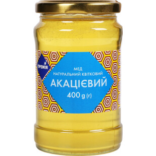 Мед Премія акацієвий, 400г (4824034028948)