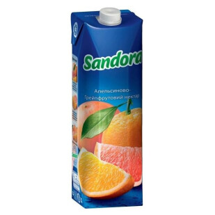 Нектар Sandora апельсиново-грейпфрутовый, 0,95л (4823063112949)