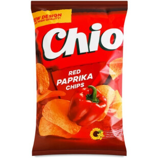 Чипсы Chio с паприкой, 150г (5900166000638)