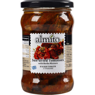 Томаты Almito вяленые со специями, 280г (5200311704665)