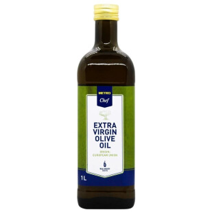 Олія оливкова Metro Chef Extra Virgin, 1л (4337182158776)