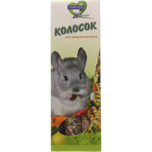 Корм для грызунов Природа Колосок овощной, 140г (4820157400517)