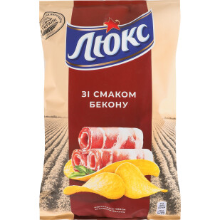 Чипси Люкс з беконом, 133г (7622210176196)