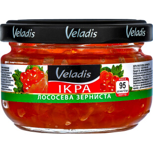 Икра лососевая Veladis зернистая, 95г (4823097900734)