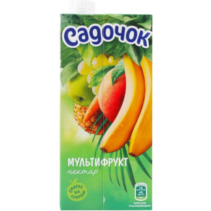 Нектар Садочок мультифрукт, 0,95л (4823063107280)