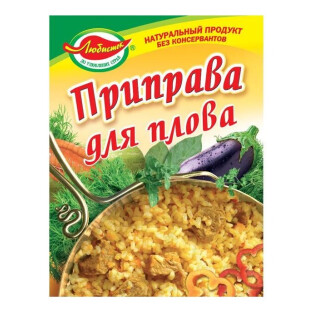Приправа Любисток к плову, 30г (4820076010415)