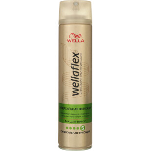 Лак для волос Wellaflex супер-сильная фиксация, 250мл (4056800114047)