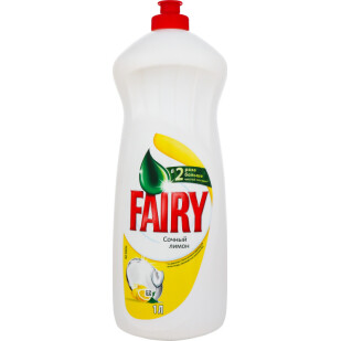 Засіб для миття посуду Fairy Plus Лимон, 1л (5413149314092)