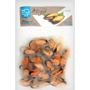 Мясо мидий глазированное Водный мир, 400г (4820088412504)