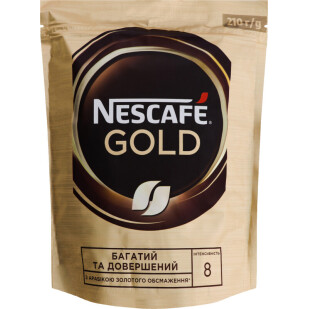 Кофе растворимый Nescafe Gold, 210г (7613035443600)