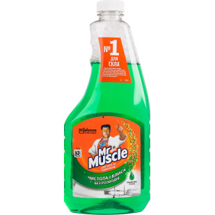 Засіб мийний Mr.Muscle Ранкова роса для скла запаска, 500мл (4823002000160)