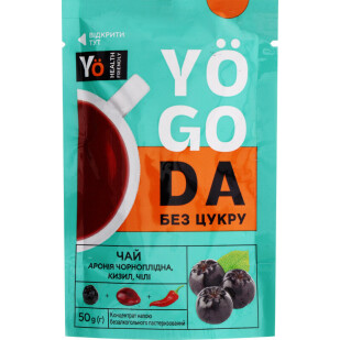 Чай Yogoda аронія-кизил-чилі концентрований д/п, 50г (4820181897840)