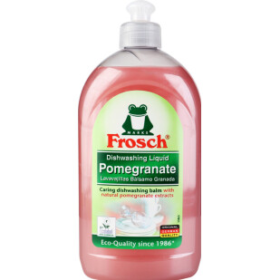 Бальзам для посуду Frosch Гранат, 500мл (4001499115233)