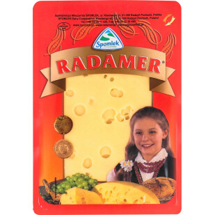 Сир Spomlek Radamer нарізка, 150г (5900857001845)