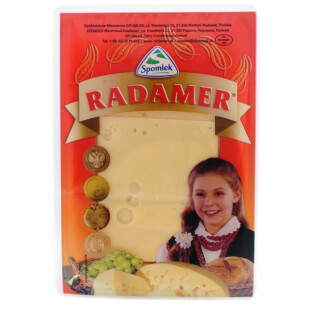 Сыр Spomlek Radamer нарезка, 150г (5900857001845)