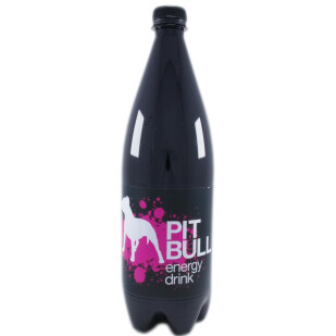 Напиток энергетический Pit Bull б/алк сильногазир, 1л (4820097892786)