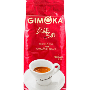Кава в зернах Gimoka Gran Bar, 1кг (8003012000039)