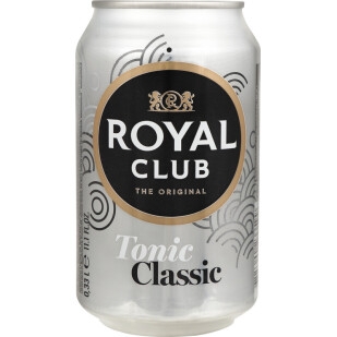 Напиток Royal Club Тоник б/алк газ, 0,33л (8715600233599)