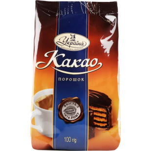 Какао-порошок Україна, 100г (4823001415385)