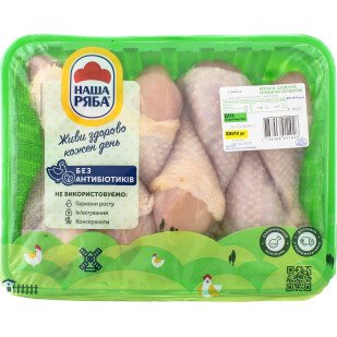 Куриная голень Наша Ряба СУ лоток, кг