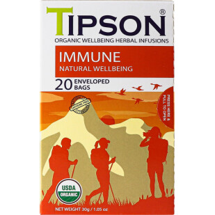 Смесь травяная Tipson Immune, 20*1,5г/уп (4792252940925)