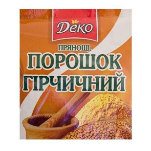 Порошок горчичный Деко, 100г (4820076018268)
