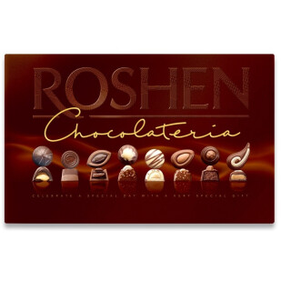 Цукерки Roshen Chocolateria, 194г (4823077616389)