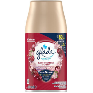 Баллон сменный аэрозольный Glade Пионы и сочные ягоды, 269мл (5000204955958)